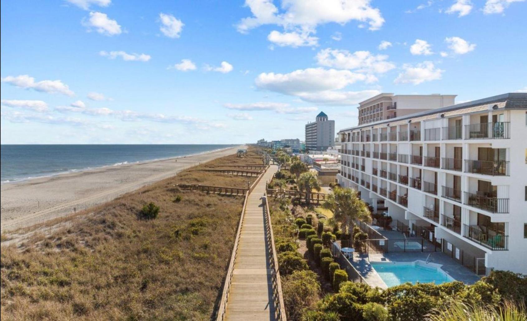 캐롤라이나비치 Oceanfront * Pool * Elevator * Boardwalk 아파트 외부 사진